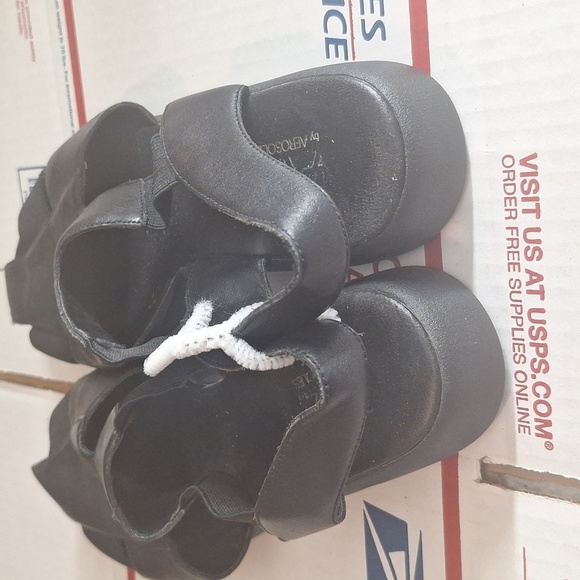 A2 BY AEROSOLES BLACK SANDLES SIZE 7 - Picture 4 of 8